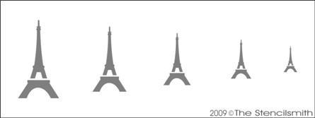 652 - Eiffel Tower - The Stencilsmith