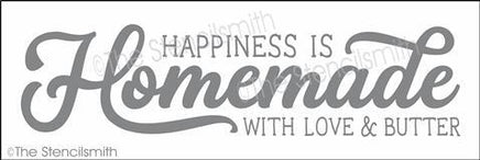 6532 - Happiness is Homemade with love - The Stencilsmith