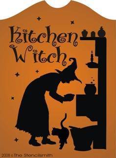 653 - Kitchen Witch - The Stencilsmith