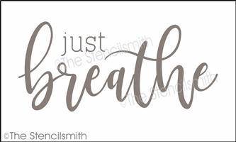 6540 - just breathe - The Stencilsmith
