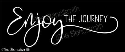 6544 - enjoy the journey - The Stencilsmith