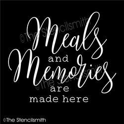 6545 - meals and memories are - The Stencilsmith