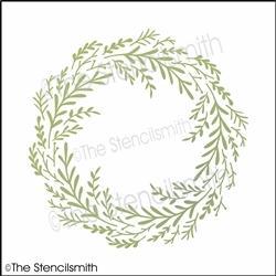 6547 - wreath - The Stencilsmith