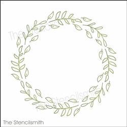 6553 - wreath - The Stencilsmith