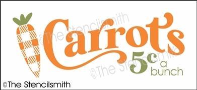 6557 - Carrots 5c - The Stencilsmith