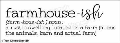 6567 - farmhouse-ish definition - The Stencilsmith