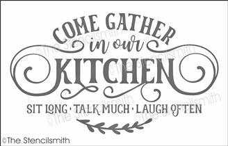 6568 - Come Gather In Our Kitchen - The Stencilsmith