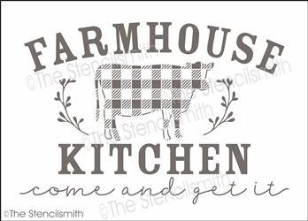 6580 - Farmhouse Kitchen come and get it - The Stencilsmith