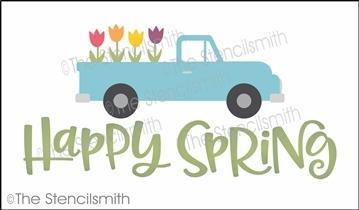 6603 - Happy Spring - The Stencilsmith
