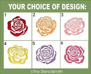 6636 - Roses - The Stencilsmith
