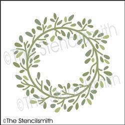 6637 - wreath - The Stencilsmith