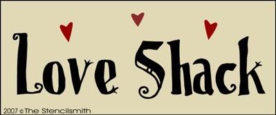 Love Shack - The Stencilsmith