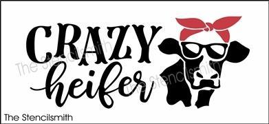 6676 - crazy heifer - The Stencilsmith