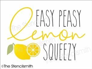 6687 - Easy Peasy Lemon Squeezy - The Stencilsmith