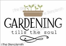 6688 - Gardening Tills The Soul - The Stencilsmith