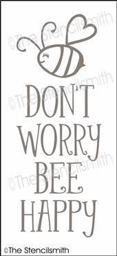 6695 - Don't Worry Bee Happy - The Stencilsmith