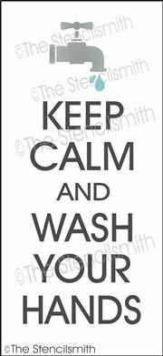 6714 - Keep Calm and Wash Your Hands - The Stencilsmith