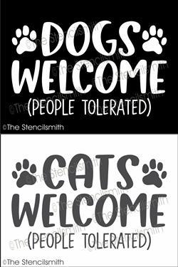 6726 - DOGS / CATS WELCOME people tolerated - The Stencilsmith