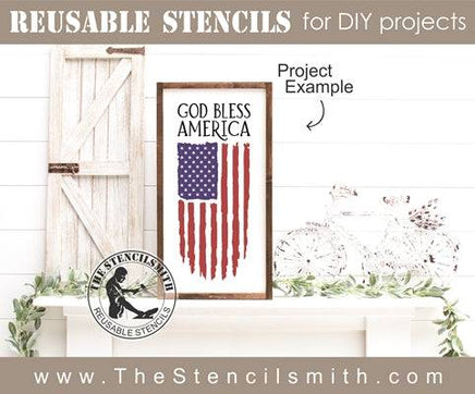 6797 - God Bless America - The Stencilsmith