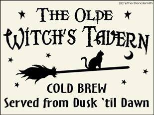 The Olde Witch's Tavern - The Stencilsmith