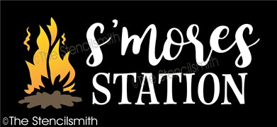 6890 - s'mores station - The Stencilsmith