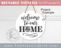 6899 - Welcome to our Home - The Stencilsmith