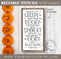 6927 - They're creepy and they're kooky - The Stencilsmith