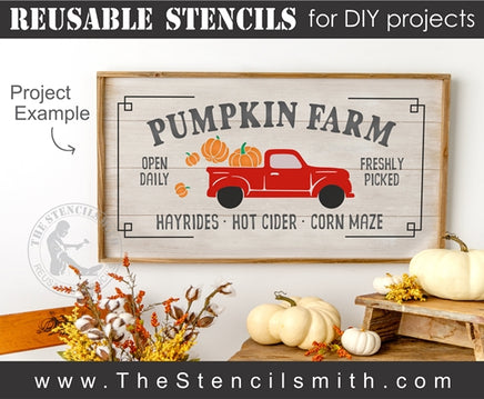 6943 - Pumpkin Farm - The Stencilsmith