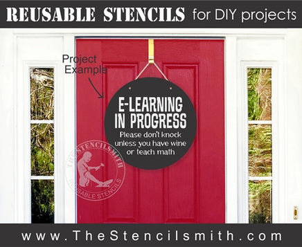 6990 - E-learning in progress - The Stencilsmith