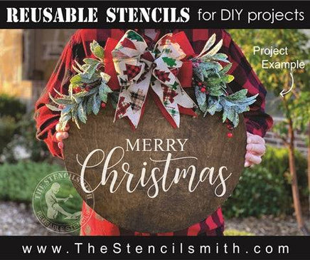 7064 - Merry Christmas - The Stencilsmith