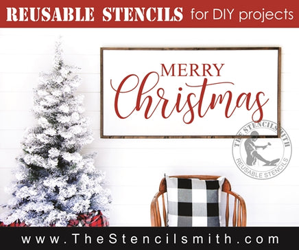 7064 - Merry Christmas - The Stencilsmith