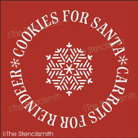 7097 - cookies for santa - The Stencilsmith