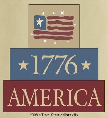 709 - AMERICA 1776 - The Stencilsmith