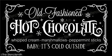 7103 - Old-Fashioned Hot Chocolate - The Stencilsmith