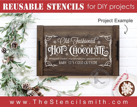 7103 - Old-Fashioned Hot Chocolate - The Stencilsmith