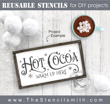 7107 - Hot Cocoa - The Stencilsmith