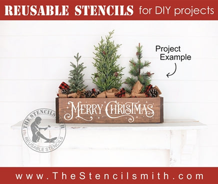 7112 - Merry Christmas - The Stencilsmith