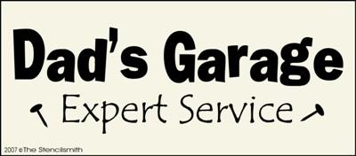 Dad's Garage - Expert Service - The Stencilsmith