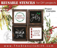 7138 - Christmas minis - The Stencilsmith