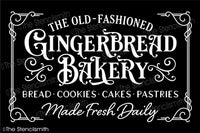7141 - Gingerbread Bakery - The Stencilsmith