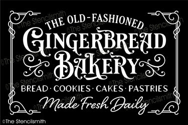 7141 - Gingerbread Bakery - The Stencilsmith