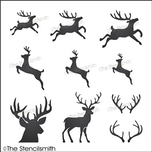 7154 - Reindeer - The Stencilsmith