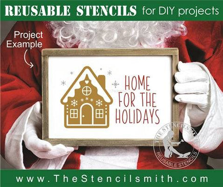 7156 - Home for the holidays - The Stencilsmith