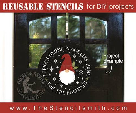 7157 - there's gnome place like home - The Stencilsmith