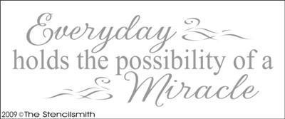 715 - Everyday possibility of Miracle - The Stencilsmith