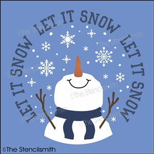 7163 - Let it snow - The Stencilsmith