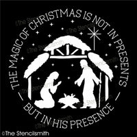 7164 - The magic of Christmas is not - The Stencilsmith