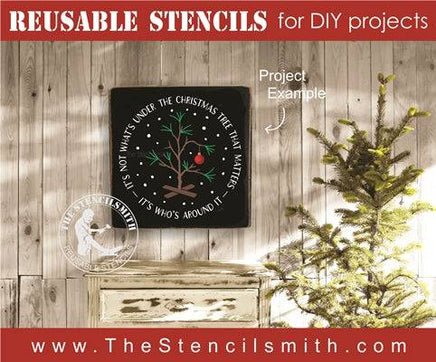 7172 - It's not what's under the Christmas tree - The Stencilsmith