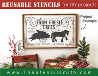 7171 - Farm Fresh Trees - The Stencilsmith
