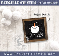 7179 - Snowman minis - The Stencilsmith
